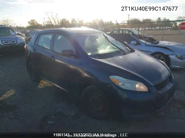 2T1KU40E99C147677 2009 Toyota Matrix