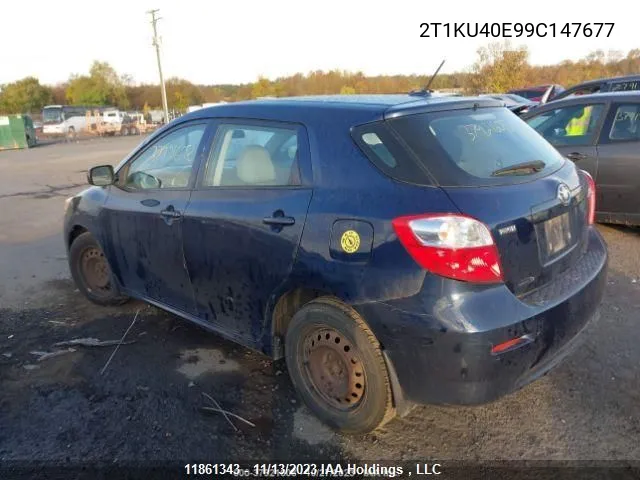 2T1KU40E99C147677 2009 Toyota Matrix