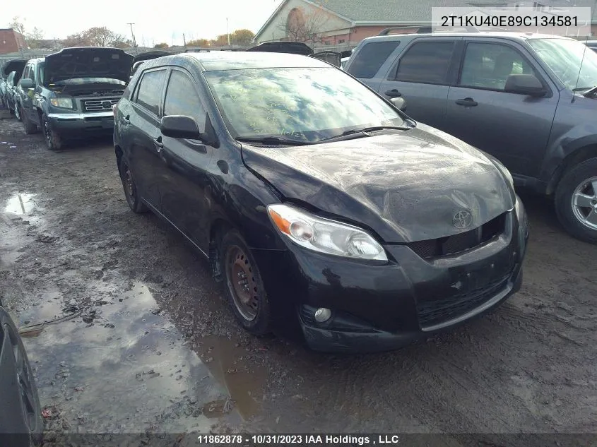 2009 Toyota Matrix VIN: 2T1KU40E89C134581 Lot: 11862878