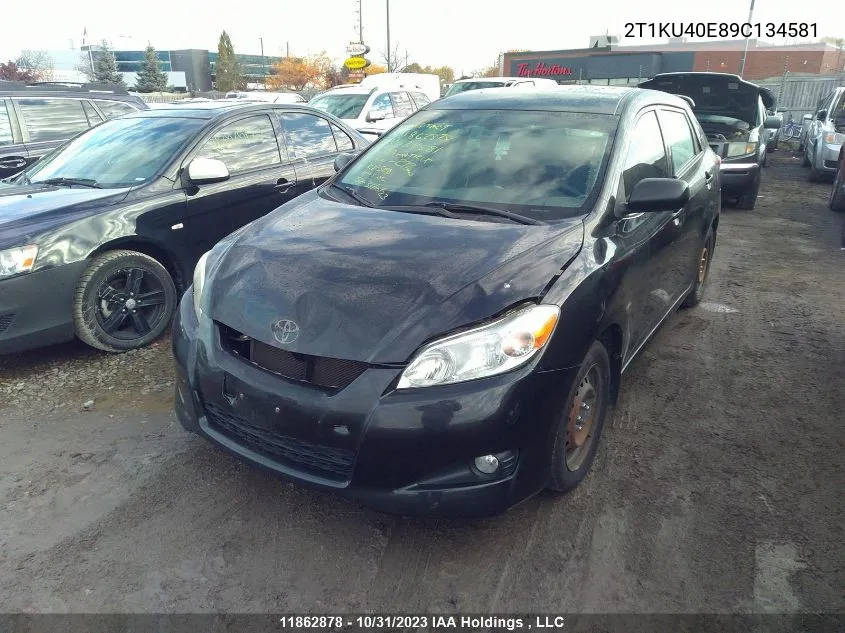 2009 Toyota Matrix VIN: 2T1KU40E89C134581 Lot: 11862878