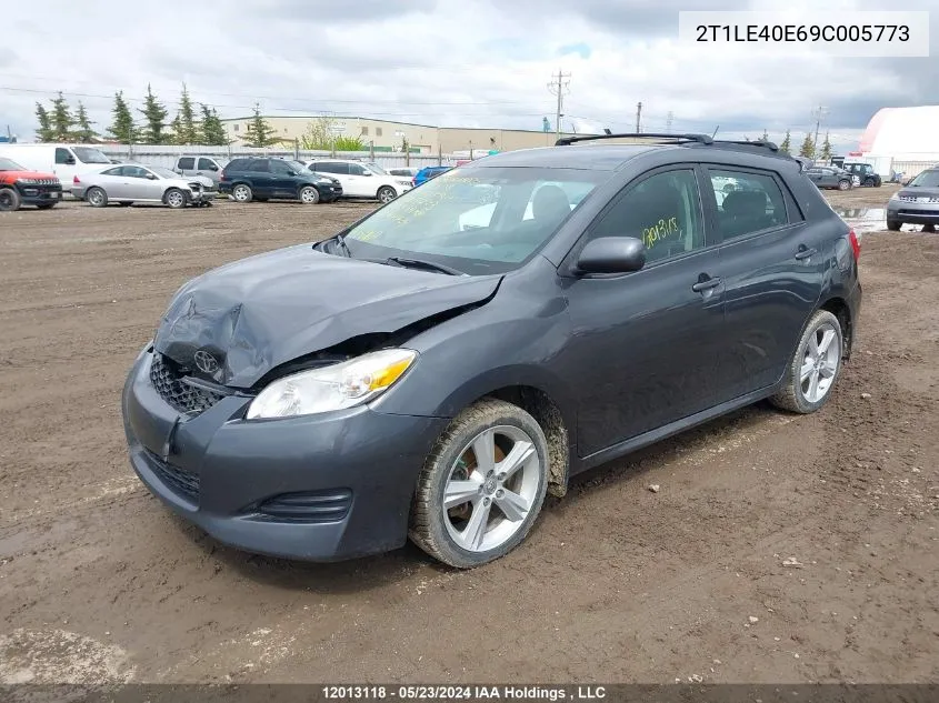 2T1LE40E69C005773 2009 Toyota Matrix S