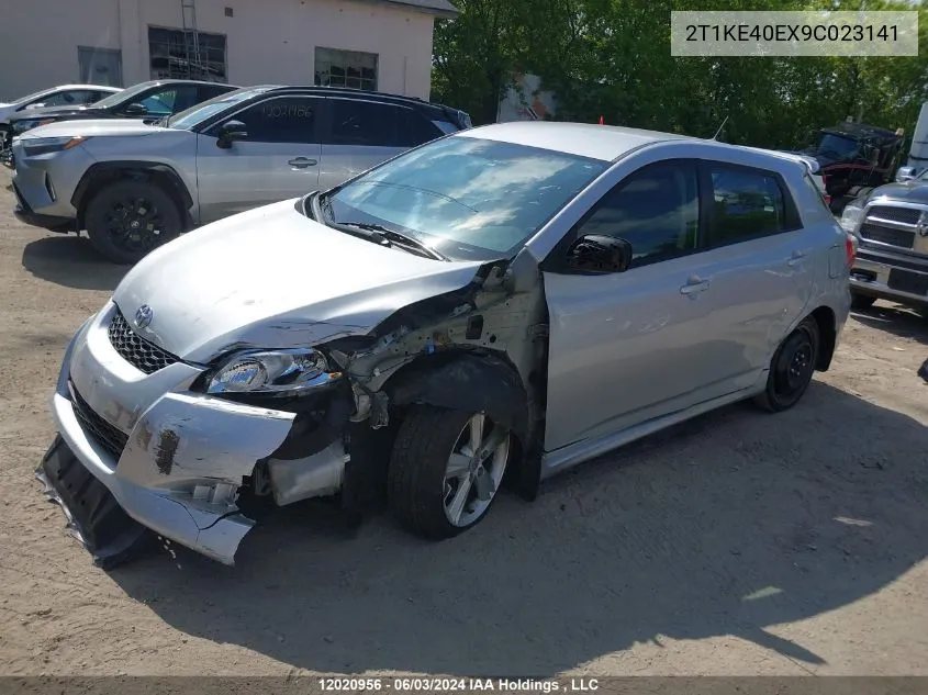 2T1KE40EX9C023141 2009 Toyota Corolla Matrix S