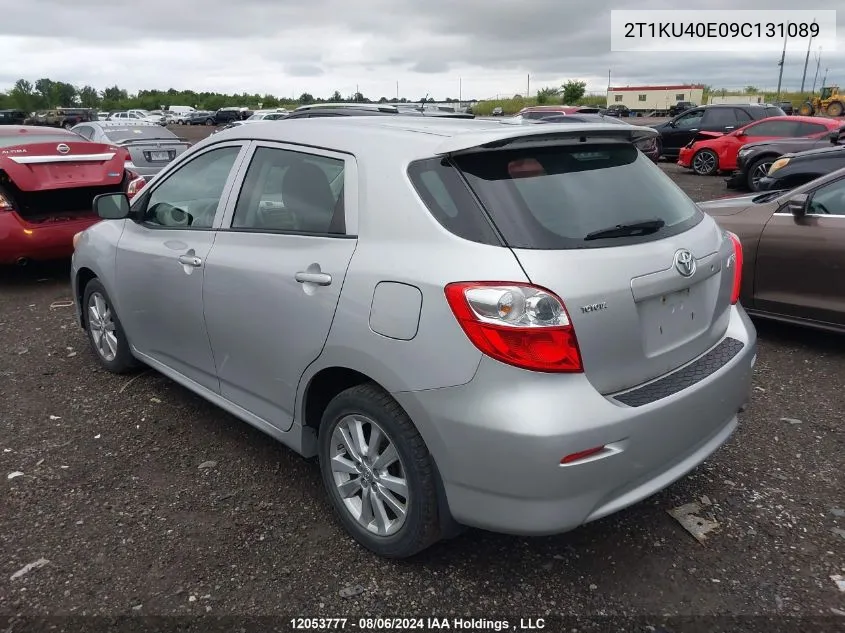 2009 Toyota Matrix VIN: 2T1KU40E09C131089 Lot: 12053777