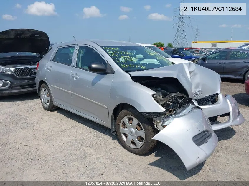 2009 Toyota Matrix VIN: 2T1KU40E79C112684 Lot: 12057824