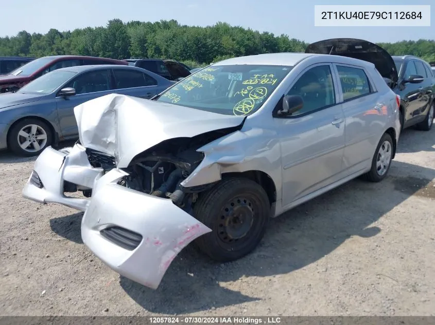 2009 Toyota Matrix VIN: 2T1KU40E79C112684 Lot: 12057824