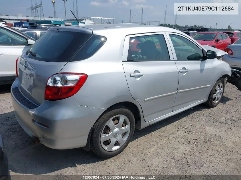 2009 Toyota Matrix VIN: 2T1KU40E79C112684 Lot: 12057824