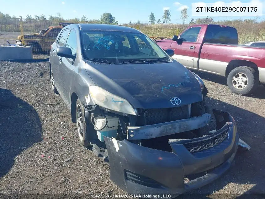 2T1KE40E29C007175 2009 Toyota Matrix Xr