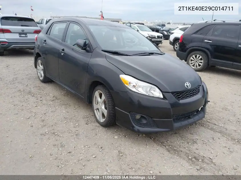 2T1KE40E29C014711 2009 Toyota Corolla Matrix S