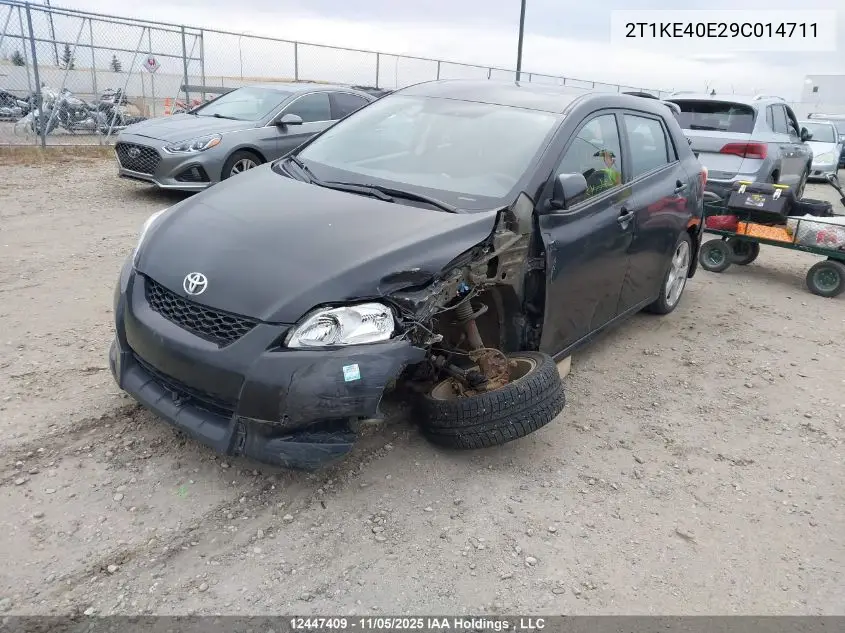 2T1KE40E29C014711 2009 Toyota Corolla Matrix S