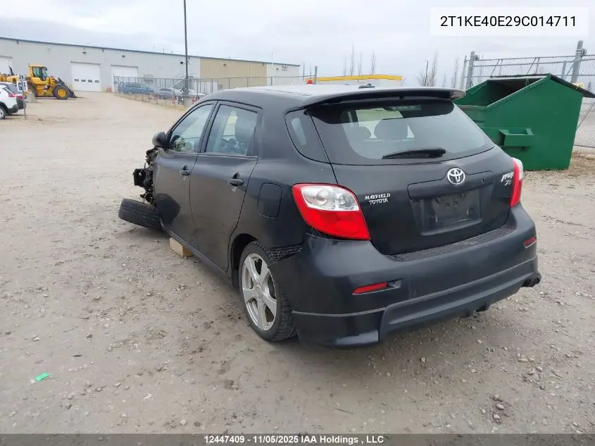2T1KE40E29C014711 2009 Toyota Corolla Matrix S