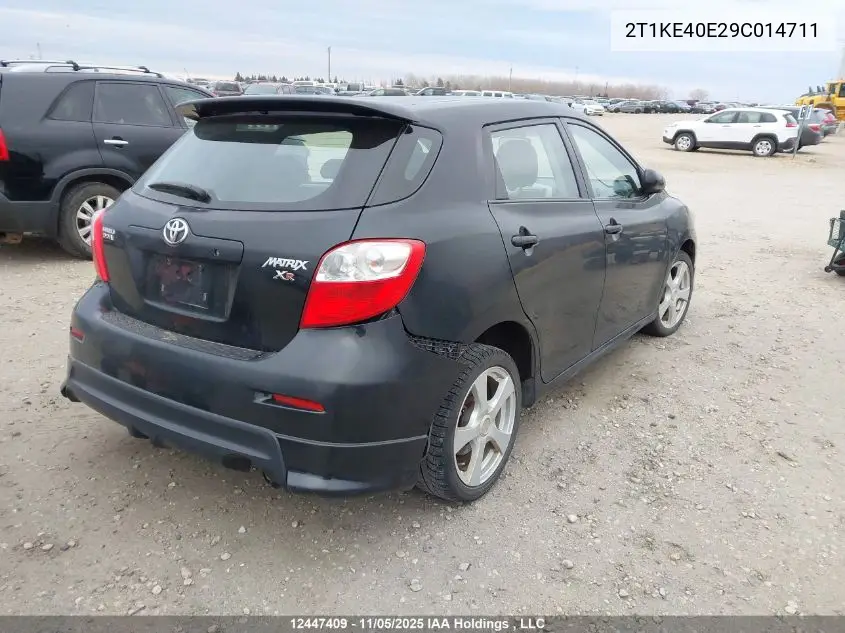2T1KE40E29C014711 2009 Toyota Corolla Matrix S
