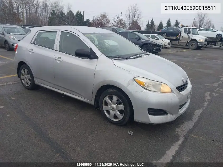 2T1KU40E69C015511 2009 Toyota Corolla Matrix