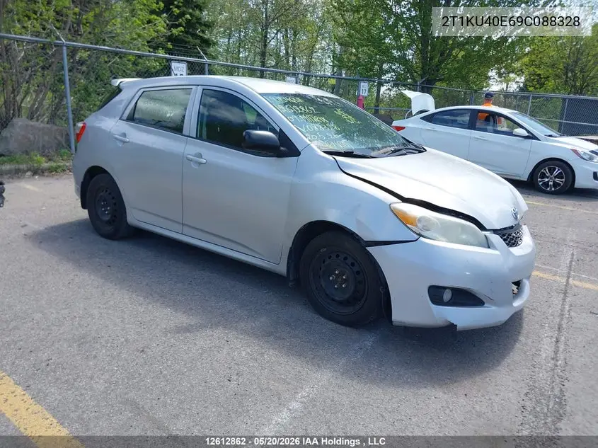 2009 Toyota Matrix VIN: 2T1KU40E69C088328 Lot: 12612862x