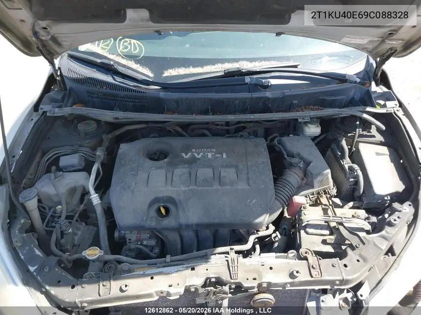 2009 Toyota Matrix VIN: 2T1KU40E69C088328 Lot: 12612862x