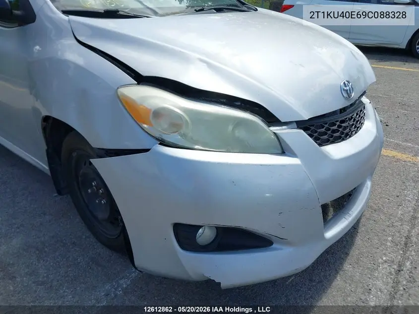 2009 Toyota Matrix VIN: 2T1KU40E69C088328 Lot: 12612862x