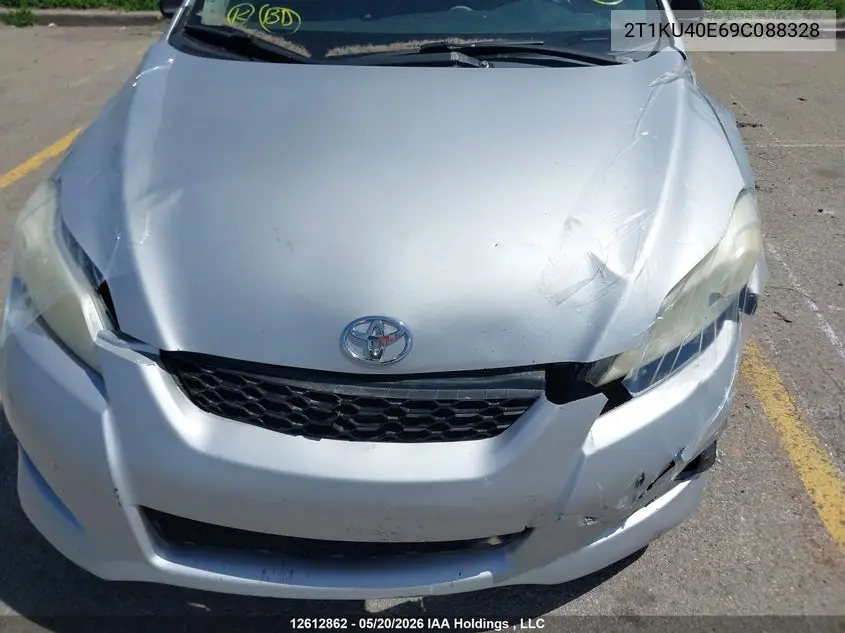 2009 Toyota Matrix VIN: 2T1KU40E69C088328 Lot: 12612862x