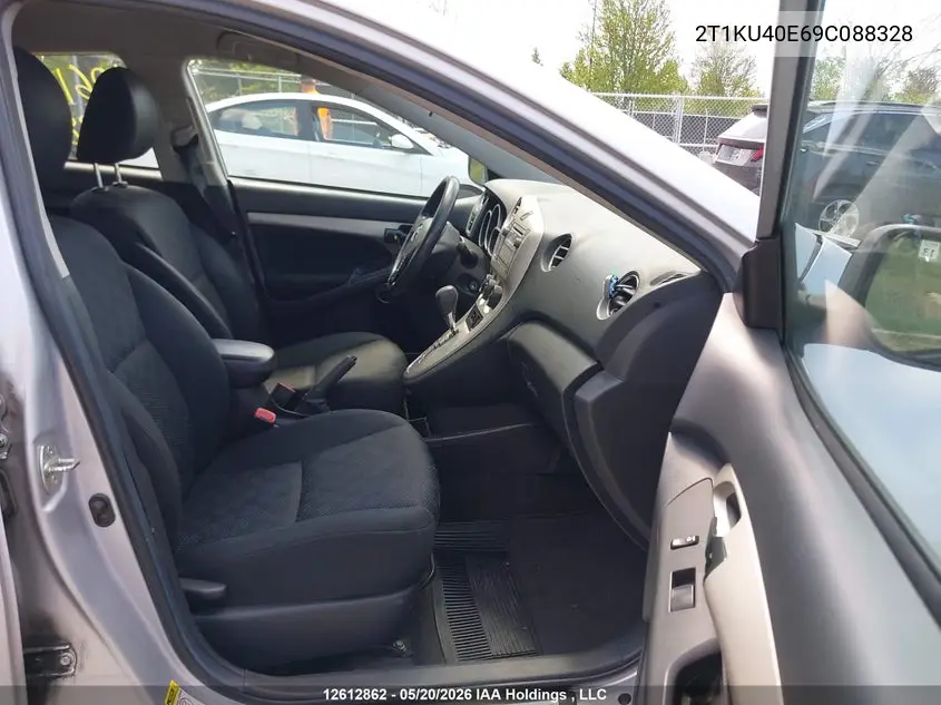 2009 Toyota Matrix VIN: 2T1KU40E69C088328 Lot: 12612862x