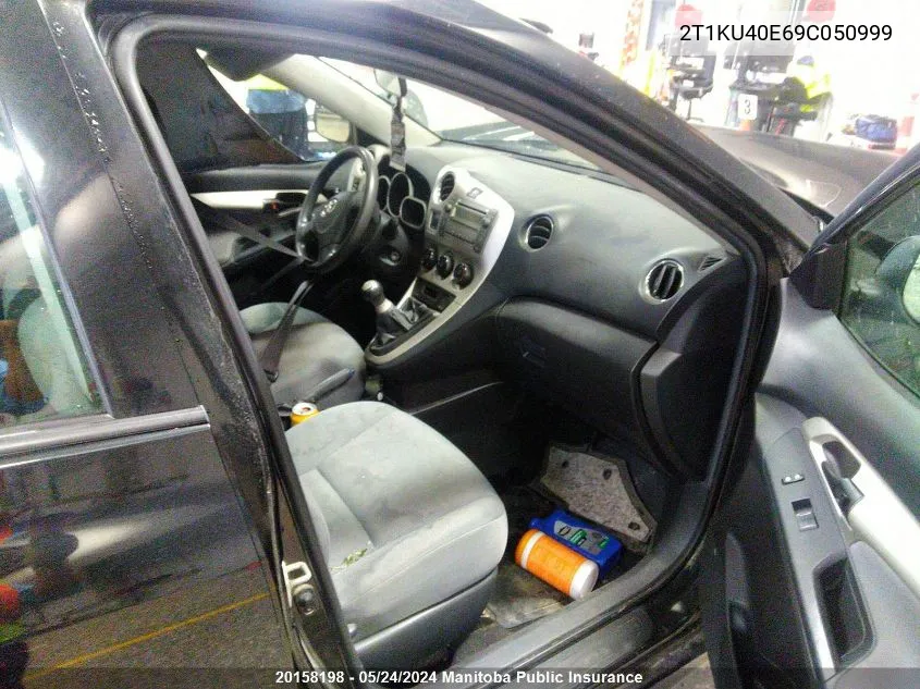 2T1KU40E69C050999 2009 Toyota Matrix