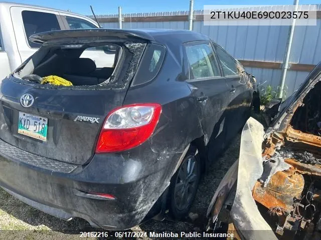 2T1KU40E69C023575 2009 Toyota Matrix