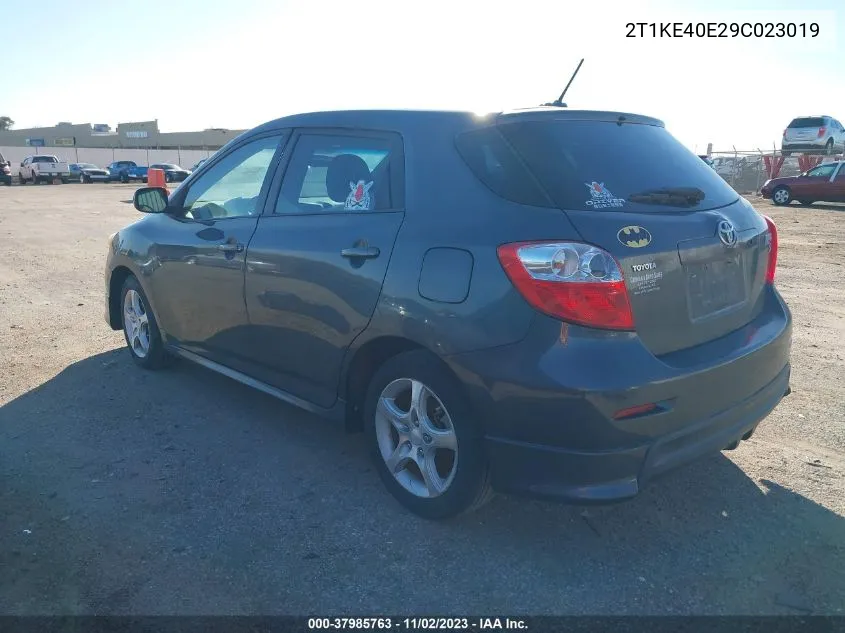 2T1KE40E29C023019 2009 Toyota Matrix S