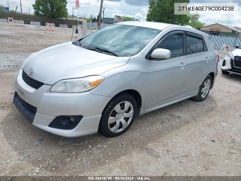 2009 Toyota Matrix S VIN: 2T1KE40E79C004238 Lot: 39410790