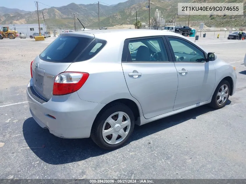 2T1KU40E69C074655 2009 Toyota Matrix