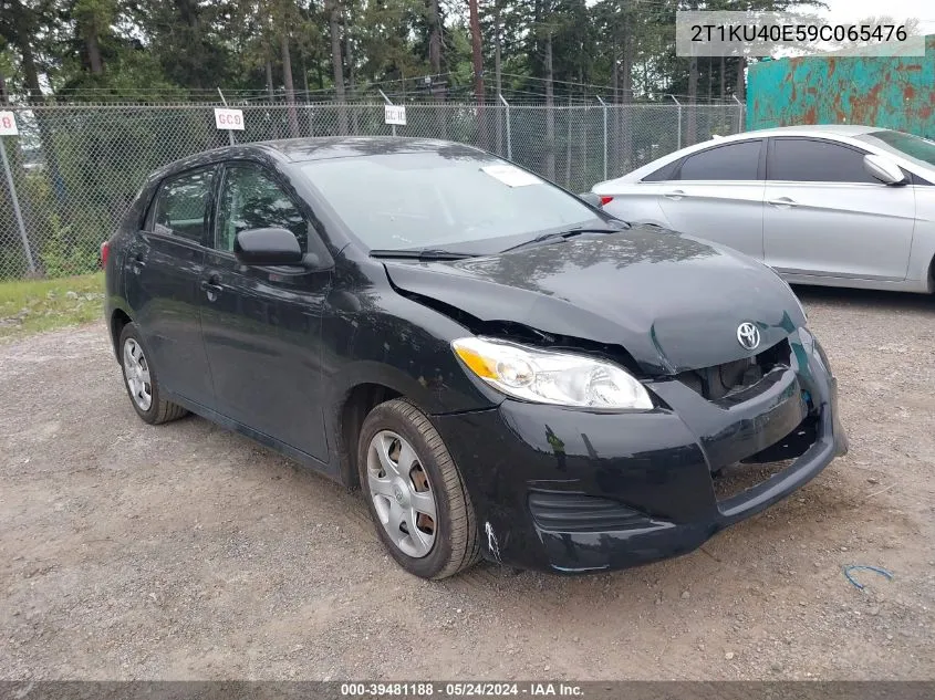 2009 Toyota Matrix VIN: 2T1KU40E59C065476 Lot: 39481188