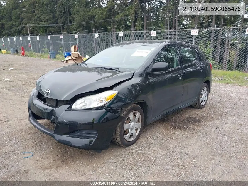 2009 Toyota Matrix VIN: 2T1KU40E59C065476 Lot: 39481188