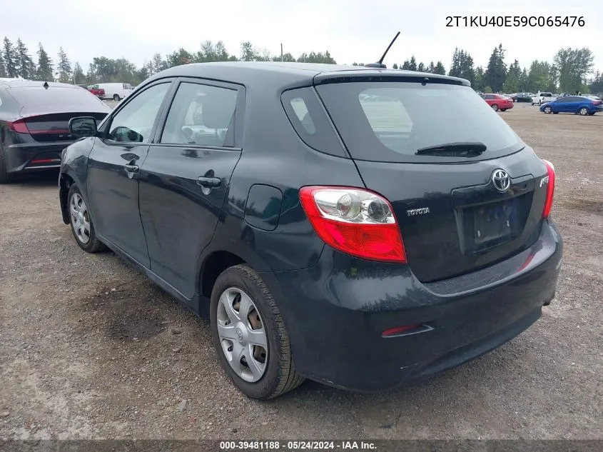 2T1KU40E59C065476 2009 Toyota Matrix