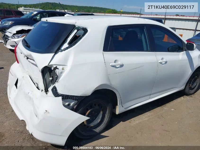 2T1KU40E69C029117 2009 Toyota Matrix