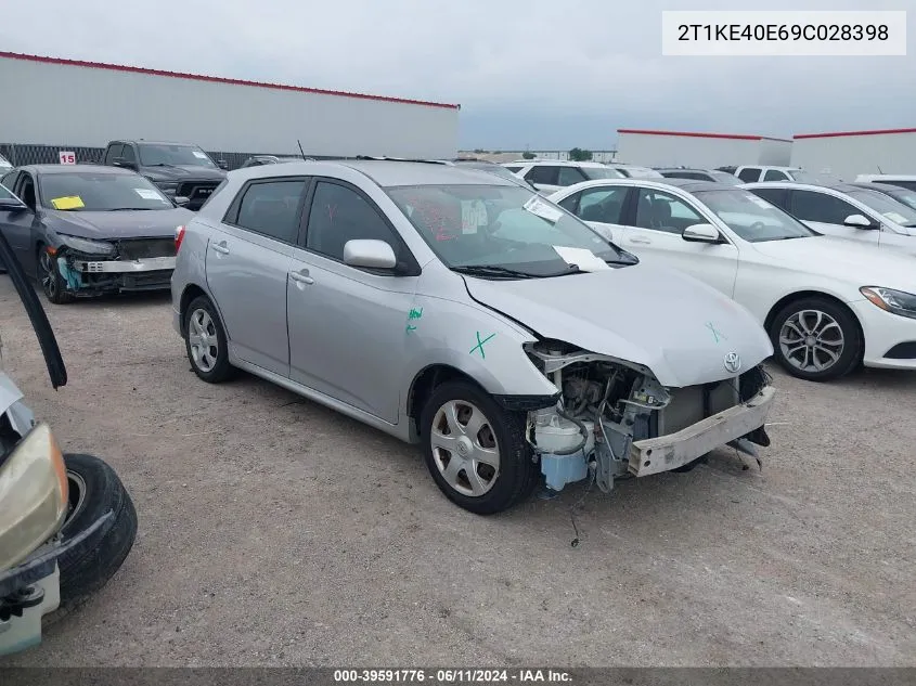 2T1KE40E69C028398 2009 Toyota Matrix S