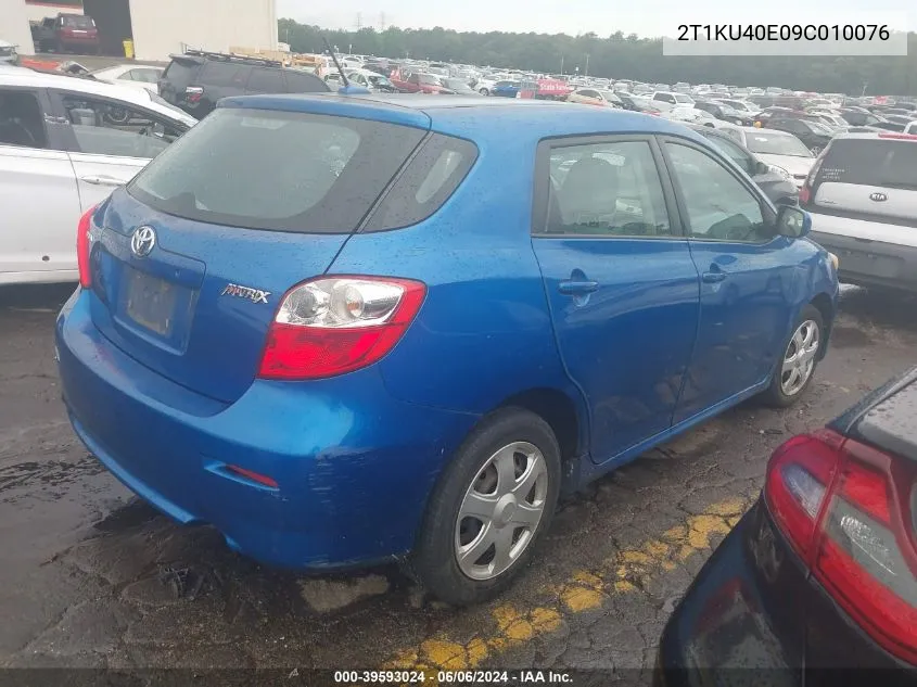 2T1KU40E09C010076 2009 Toyota Matrix