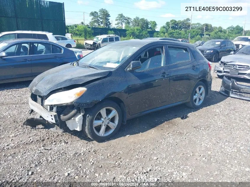 2T1LE40E59C003299 2009 Toyota Matrix S