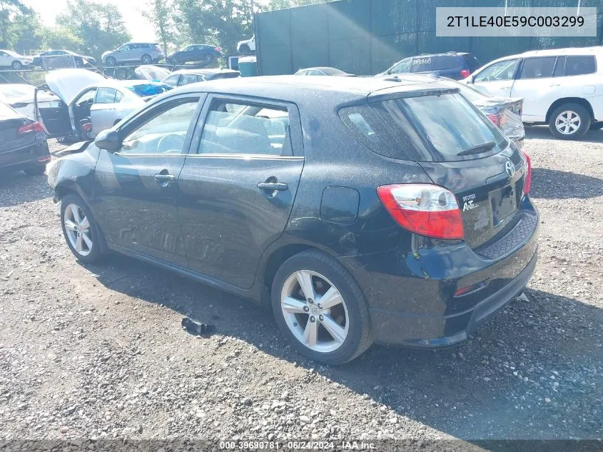 2T1LE40E59C003299 2009 Toyota Matrix S