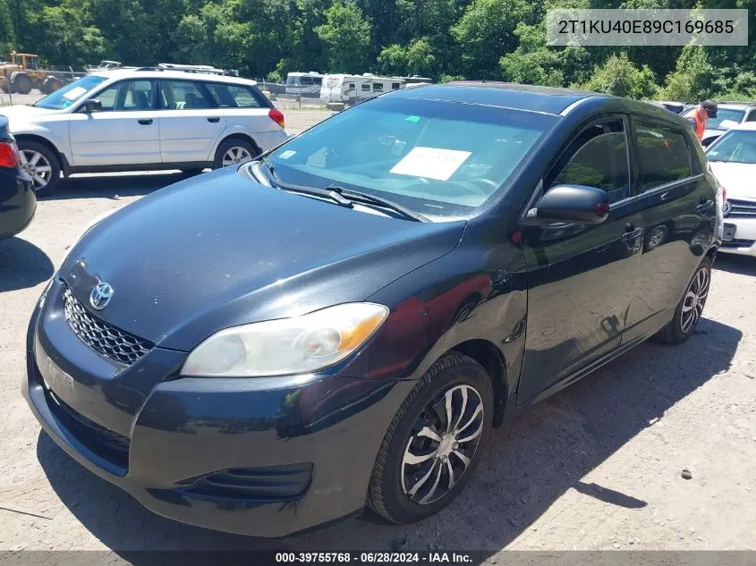 2009 Toyota Matrix VIN: 2T1KU40E89C169685 Lot: 39755768