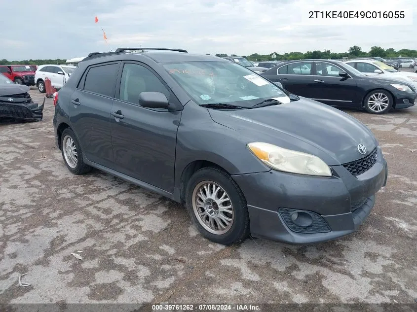 2T1KE40E49C016055 2009 Toyota Matrix S