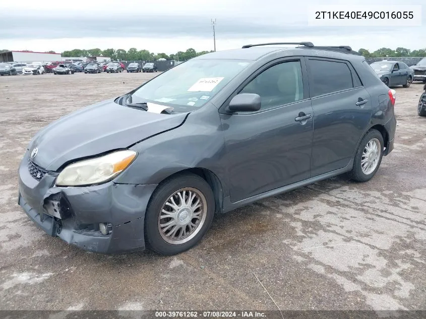 2T1KE40E49C016055 2009 Toyota Matrix S