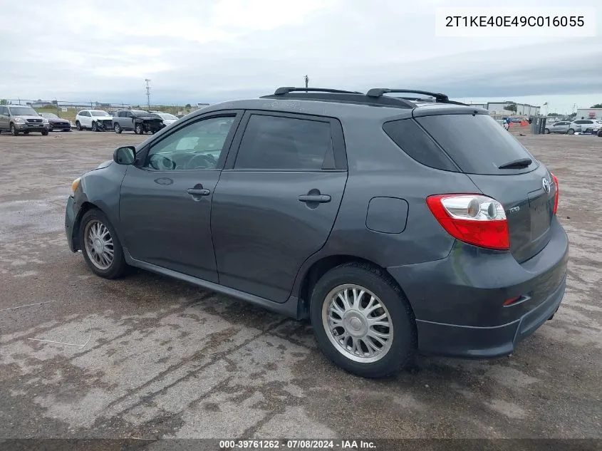 2T1KE40E49C016055 2009 Toyota Matrix S