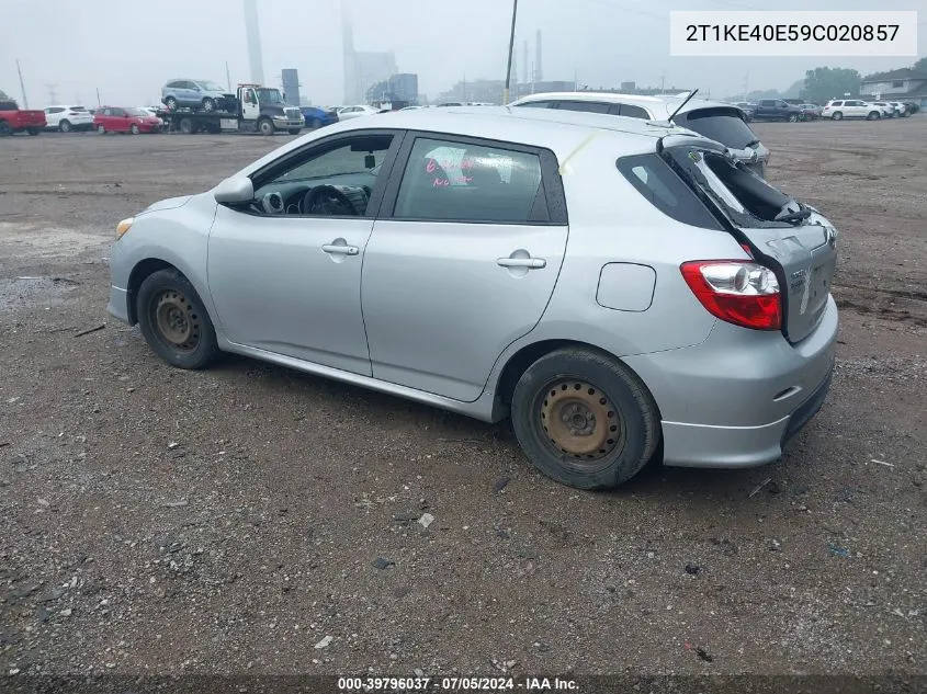 2T1KE40E59C020857 2009 Toyota Matrix S