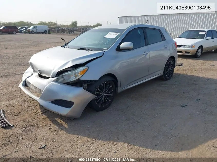 2T1KU40E39C103495 2009 Toyota Matrix