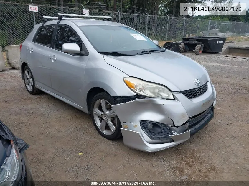 2009 Toyota Matrix S VIN: 2T1KE40EX9C007179 Lot: 39873674