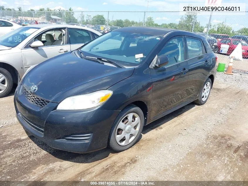 2T1KU40E99C046011 2009 Toyota Matrix