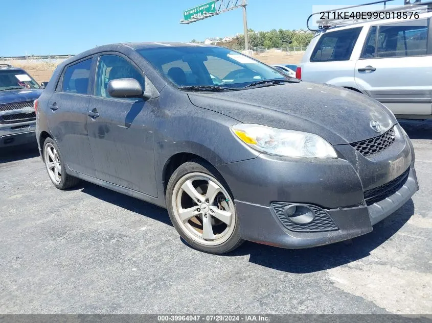 2T1KE40E99C018576 2009 Toyota Matrix S