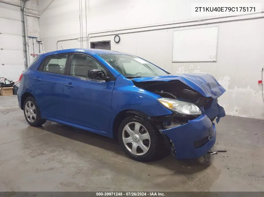 2T1KU40E79C175171 2009 Toyota Matrix