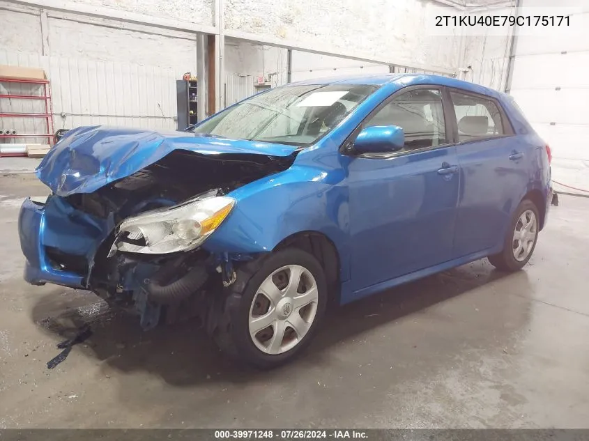 2T1KU40E79C175171 2009 Toyota Matrix