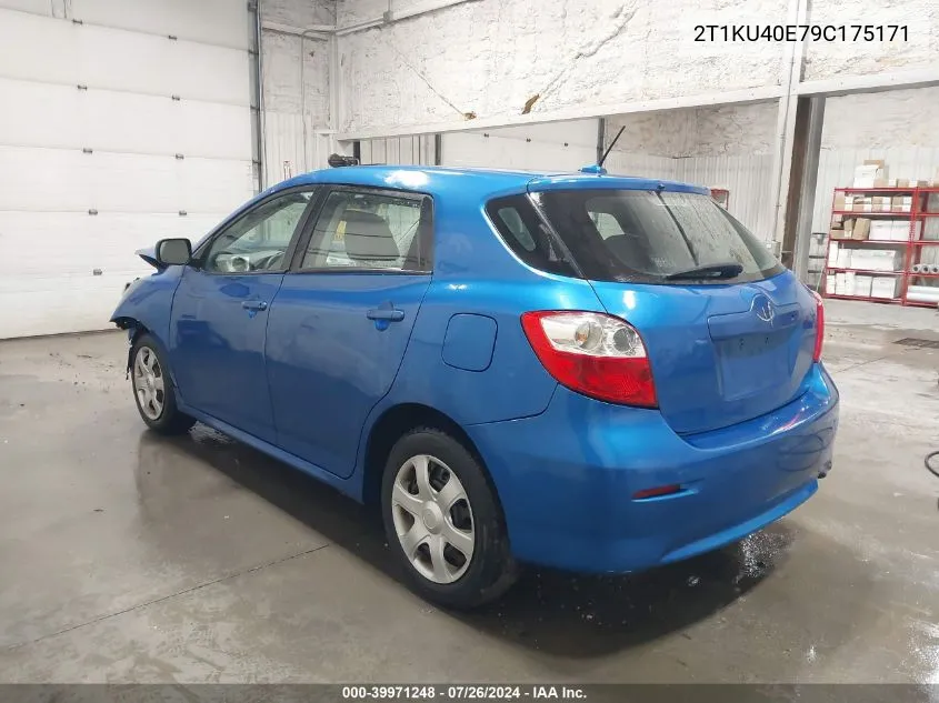 2T1KU40E79C175171 2009 Toyota Matrix