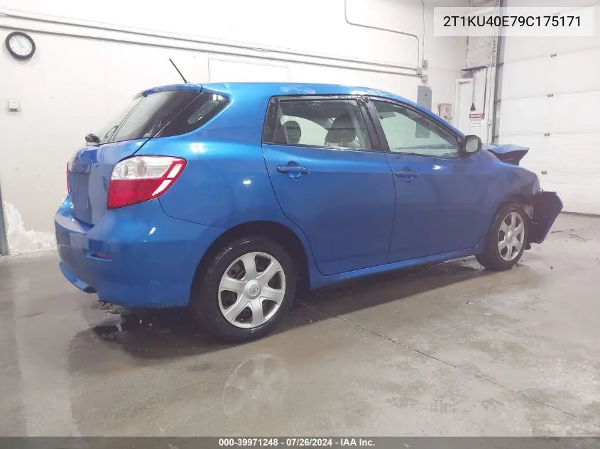 2T1KU40E79C175171 2009 Toyota Matrix