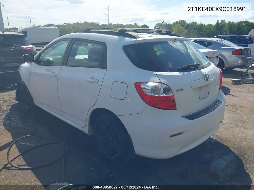 2T1KE40EX9C018991 2009 Toyota Matrix Xr