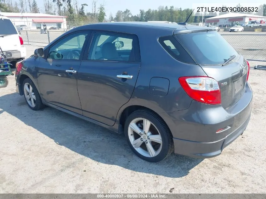 2T1LE40EX9C008532 2009 Toyota Matrix S