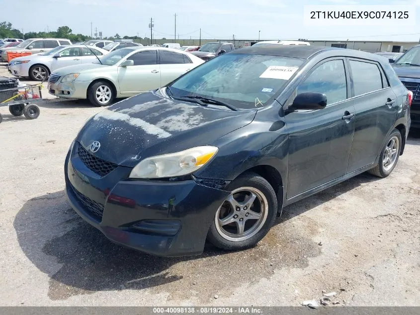 2T1KU40EX9C074125 2009 Toyota Matrix